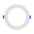Philips Lightolier LED Flat Downlight, 8 inch Round dual select, CCT and Lumen selector, great for low plenum & shallow space ceiling, field selectable lumens and color temp, Dimmable