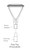 GE Lighting KIM Lighting 93088550 UR20 ouro Architectural area / site LED Luminaire, post top mount, 25 watt, 3000 lumens, 4000K Color Temp,  beautiful design, 120-277V, Dark Bronze