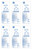 (6 bulbs) GE Cool White 26 watt Plug-in CFL GX24q-3 Base, 5.2 inch F26TX, 4100K Cool White, 1800 lumen, Compact Fluorescent Light Bulb