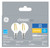 (2 bulbs) GE LED Decorative Globe, G16.5, 60 watt equivalent using only 5.5 watts, 500 lumens, 2700K Golden Soft White, Dimmable, Candelabra base, 13 year life