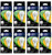 (8 bulbs) GE Lighting 65721 LED A21, 12 watt (75 watt equivalent) soft white A21, non-dimmable, LED light bulb, 1100 lumens