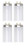 (4 lamps) GE Lighting 36105 Fluorescent T12 Kitchen and Bath light, F15/T12, warm white, 18 inch lamp, 785 lumen, 15 watt