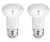 GE Relax LED 2-Pack 40 Watt Equivalent (6 watt LED), Dimmable, Soft White R16 LED Light Fixture Light Bulb. high definition soft white light