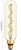 GE Large Vintage Style LED T20, 6.5 watt, 350 lumen, Amber Glass, 2000K Warm CandleLight, Spiral Filament, dimmable 40W Replacement LED T20 Tubular Light Bulb