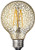 GE Lighting relax LED HD Soft White LED Decorative Crackle Glass G25 Globe, 6 watt, 450 lumen, medium base, Dimmable LED Light bulb