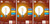 (3 bulbs) GE Relax LED G30 Vanity Globe, soft white,  6 watt,  500 lumen, 2700K Dimmable LED Light Bulb, medium base