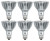 (6 bulbs) GE nighthawk LED PAR30 Longneck, 24 watt, 2200 lumens, 3000K warm white, medium base, indoor floodlight, dimmable ultra bright 150 watt equivalent