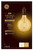 GE Lighting Large Vintage LED G40 Warm Candlelight, Amber Glass, 60 watt equivalent using only 5.5 watts, Dimmable, Medium Base, Vintage Style LED Light Bulb
