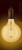 GE Lighting Large Vintage LED G40 Warm Candlelight, Amber Glass, 60 watt equivalent using only 5.5 watts, Dimmable, Medium Base, Vintage Style LED Light Bulb