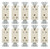 (case of 10) Eaton TR6352LA-BOX Tamper Resistant Commercial Grade Duplex Receptacle, Light Almond, 20A 125V, #14-10 AWG