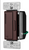 EATON RF9642-ZDB Z-Wave Plus Accessory Dimmer, Brown, 7 step LED light level display, 120V, 3-way