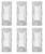 (case of 6) Eaton WFD30-W-BX-L Wi-Fi Smart Universal Dimmer Works with Alexa, White, Control your Lights From Anywhere