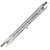 GE 43703 Q300T3/CL Quartzline T2.5 Stage & Studio Halogen Double-Ended Lamp, 300 watt, 120V, Horizontal burn