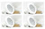 (8 bulbs) GE Lighting LED PAR38 Flood Light, Bright Warm White LED Light Bulb, 1200 lumens, 15 watts, equivalent to 90 watt