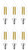 (6 bulbs) GE ultra bright LED 75-Watt equivalent, Soft White Chandelier Light Bulb, Candelabra Base, Dimmable, 7.5 watt, 810 lumen LED ultrabright, bent tip, clear Decorative bulb