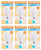 (6 bulbs) Sylvania LED 60 watt equivalent A19 Soft White, 9 watts, 800 lumens, Dimmable, Indoor / Outdoor LED Light Bulb