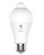 GE LED+ Motion Sensing LED Light Bulb, 12 watts, 1100 lumens, 75 watt replacement, warm white, lights automatically when motion is detected, LED A21 Light Bulb