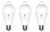 (3 bulbs) GE LED+ Motion Sensing LED Light Bulb, 12 watts, 1100 lumens, 75 watt replacement, warm white, lights automatically when motion is detected, LED A21 Light Bulb