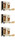 (6 bulbs) Sylvania ST19 Vintage LED 60 watt replacement using only 6 watts,  Antique Amber Glow, 650 lumens, LED light bulb
