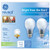 GE Lighting 64163 Reveal Bright from the Start CFL 15-Watt (60-watt replacement), 740 lumen, A19 Light Bulb with Medium Base, 2-Pack