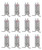(case of 12) GE 68663 - 105 watt Output 240 volt Input Electronic Halogen Transformer Lightech (GELT105A24012EU 68663)
