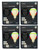 (case of 4) GE Lighting Full Color Smart Bulb, LED BR30, C by GE, Dimmable with app, Change Colors, Control with Voice, 10 watt, 700 lumen LED Floodlight
