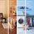 (4 bulbs) GE Refresh LED Light Bulbs, 60 Watt, Daylight, A19, 10 watt, 800 lumens, Dimmable, energetic daylight LED bulb