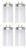 (case of 4) GE Lighting 22662 40-watt 3725-Lumen T8 Light Bulb, 4100K Color Temp, 60 inches,  with Medium Bi-Pin G13 Base