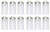 (case of 12 bulbs) GE F30T12 Linear Fluorescent, 36 inch T12, 30 watt, 2350 lumens, 3500K soft white, F30T123SP35