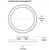 Philips LED surface mount downlight, 9 inch round, field selectable lumens (1200/900) and color temperature (2700K, 3000K, 3500K 4000K 5000K), 0-10V dimming, diffused lens,  SD9RSLMZ10SCTUW 