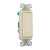 (case of 10) Eaton Wiring 15 Amp 3-Way Rocker Switch, Auto Ground, Almond Eaton Wiring 7503-9A  