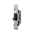 (case of 25) Eaton Wiring 15 Amp Toggle Switch, Single-Pole, Black
