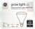 (2 bulbs) GE Grow Lights for Indoor Plants, BR30 Indoor Floodlight, LED Light Bulbs for Flowers and Fruit, Advanced Red Light Spectrum, 25,000 Hours Lifespan, 15 PPF, (Packaging May Vary)