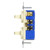 (case of 4) EATON Wiring 275V-BOX 15-Amp 120/277-volt Commercial Grade Combination Single Pole Toggle Switch and 3-Way Switch, Ivory