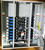Hubbell Master Panel CX162S163LM Lighting Control Panel, 16 relay spaces, 120/277V, NEMA 1 surface, 16 relays installed, 30A 1-Pole Latching (18K SCCR),  LCD user interface with keybad