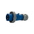 Eaton Arrow Hart AH420P9W Pin and Sleeve plug, IP69K rated, #12 - #10 AWG, 20A, 3Ø 250V, Back wire, Blue,