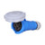 Eaton Arrow Hart AH430C9W pin & sleeve connector, IP69K Rated, #10 -#2 AWG, 30A, 3Ø 250V, Back wire, Blue, IP67, Nylon, Three-pole, Four-wire, grounding, Female, 5 HP, Nylon, Three-phase