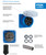 Eaton Arrow Hart AH430C9W pin & sleeve connector, IP69K Rated, #10 -#2 AWG, 30A, 3Ø 250V, Back wire, Blue, IP67, Nylon, Three-pole, Four-wire, grounding, Female, 5 HP, Nylon, Three-phase