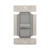 Eaton Slide Dimmer SL10P-GY, No neutral Required, Single-Pole, Three-way, Gray