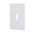 (quantity of 20) EATON PJS1W Arrow Hart PJS1W Mid Size ScrewLess Wall Plate, 1 Gang, 4-7/8 in L X 3-1/8 in W X 0.08 in T, White