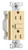 Eaton TRAFCI15V 15 Amp Tamper Resistant AFCI Receptacle, Ivory Finish