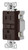 (case of 4) Eaton TRAFCI15B 15 Amp Tamper Resistant AFCI Receptacle, Brown Finish, 2-pole, 3-wire grounding