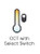 (case of 4) Signify Lightolier LED 6 inch Round Gimbal Downlight, 15 watt 1100 lumen, field selectable 5CCT (2700K, 3000K, 3500K, 4000K, 5000K), 120V, Triac Dimming, White, GB6R11ESCT1W