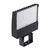 Philips Keene SlimFlood Dual Select LED FloodLight Area Light, Selectable Color (3000K, 4000K, 5000K), selectable wattage (205, 255, 300), Trunion Mount, 120-347V, SF300-SCT-T-G2-10-BZ Outdoor 