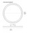 (case of 4) Philips Lightolier LED Surface Mount Downlight, 14 inch round, Field Selectable Color Temperature, 25 watt 1650 lumen, TRIAC Dimming to 5 percent, 120V, White, SD14R16ESCT1W