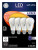 G E LIGHTING 61973 LED Light Bulbs, Soft White, 450 Lumens, 5-Watt, 4-Pk. - Quantity 4