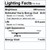 (case of 6) GE Lighting LED Lamp, 7 watt, 120 volt, PAR20, Medium Base, 500 lumens, 80 CRI, 2700 K