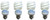 Ge 66354 26-watt CFL Spiral Reveal Light Bulb, 100-watt Equivalent, 4-pack