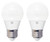 (2 bulbs) GE Lighting LED A15 Light Bulb, 40 Watt Equivalent, Daylight 5000K, Ceiling Fan Dimmable LED Light Bulb, 300 lumens