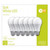 G E LIGHTING 93098309 LED Light Bulbs, Frosted Soft White, 14-Watt, 1100 Lumens, 6-Pk. - Quantity 1